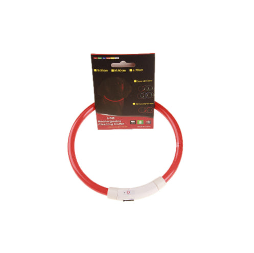 Flashing Safety Dog Collar - Pawlunexa