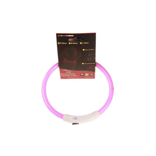 Flashing Safety Dog Collar - Pawlunexa