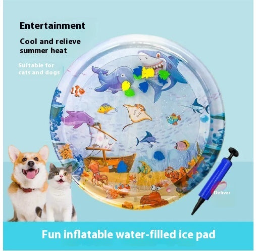 Summer Cooling Pet Water Bed - Pawlunexa