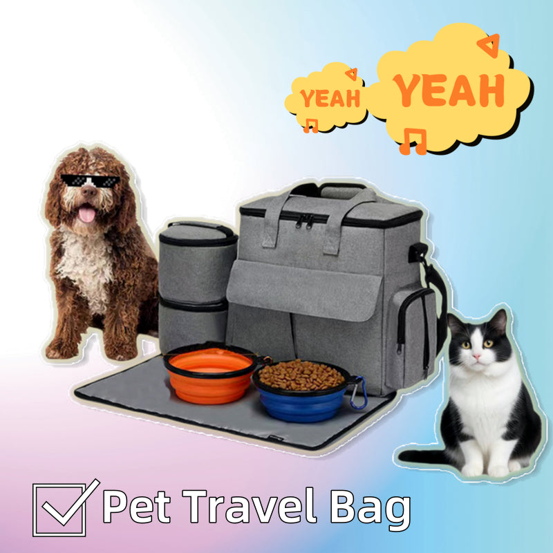Dog Travel Bag Kit - Pawlunexa