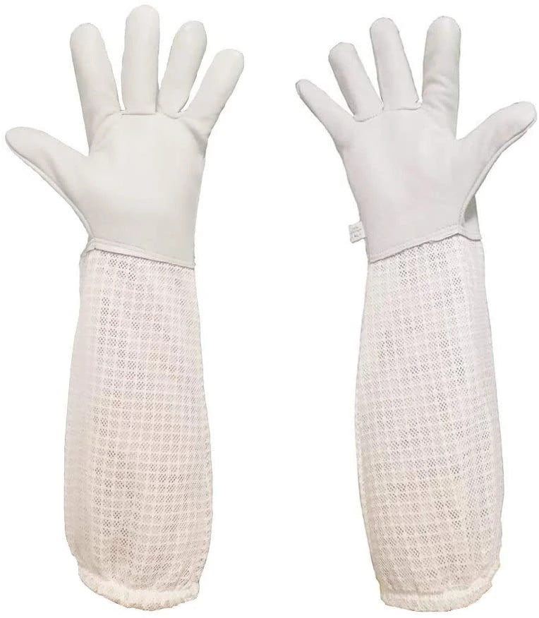Breathable Sheepskin Anti-bee Gloves - Pawlunexa