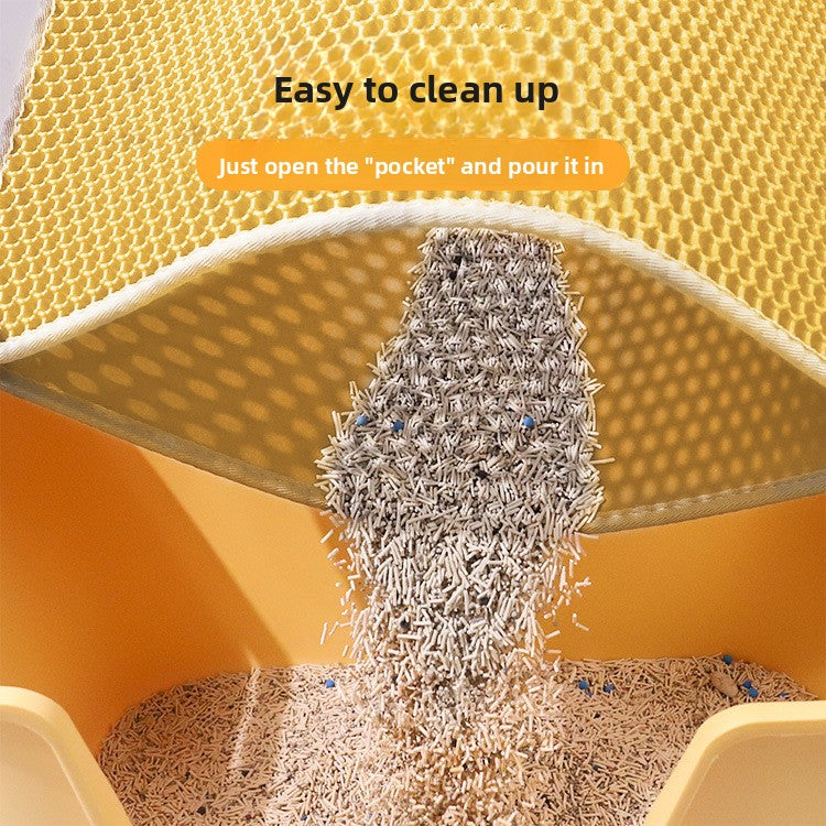 EVA Cat Litter Mat Double Layer Anti-Spill