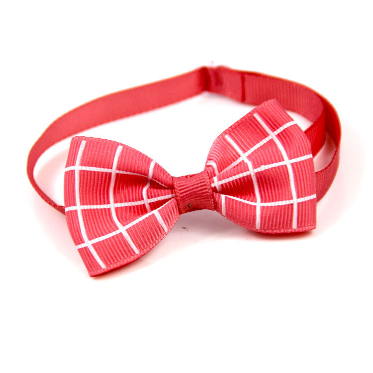 Fashionable Plaid Pet Scarf - Pawlunexa