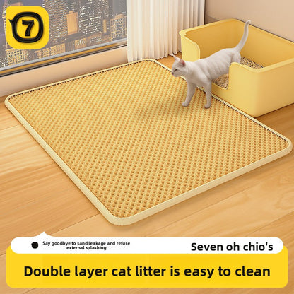 EVA Cat Litter Mat Double Layer Anti-Spill