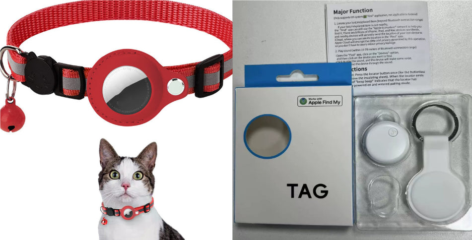 Reflective Waterproof AirTag Holder - Pawlunexa