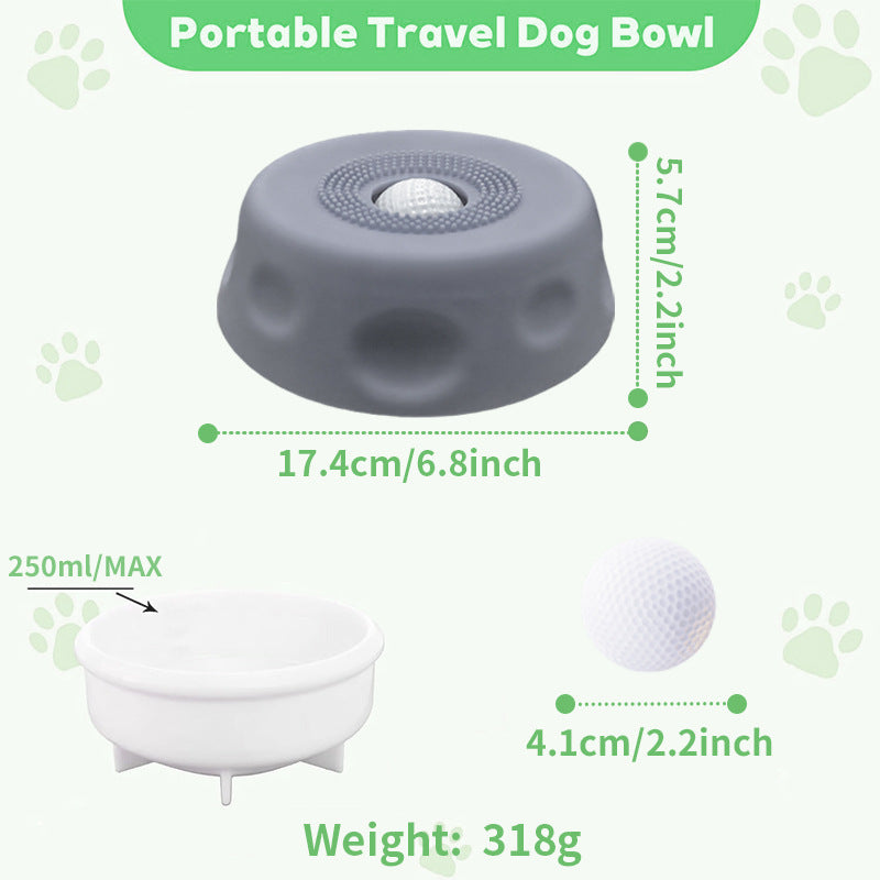 Dog Slow-Feeding Lick Bowl - Pawlunexa