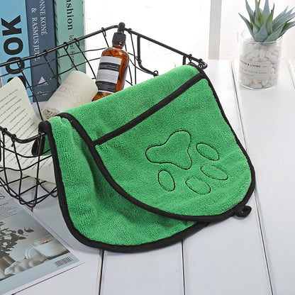 Pet bath towels, absorbent towels for cats and dogs