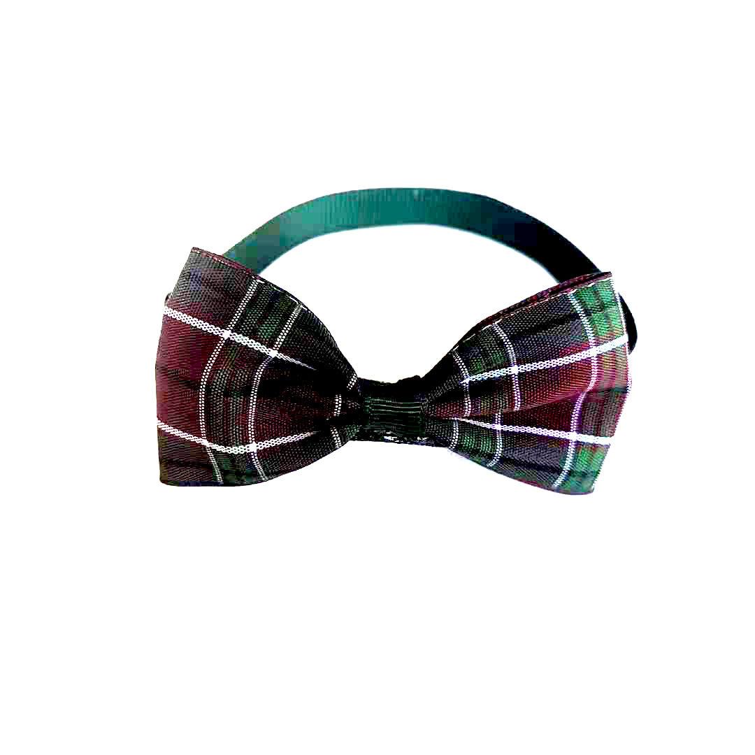 Fashionable Plaid Pet Scarf - Pawlunexa