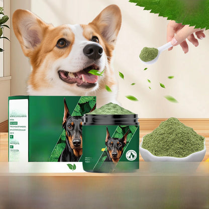 Pet Dental Cleaning Powder with Natural Ingredients