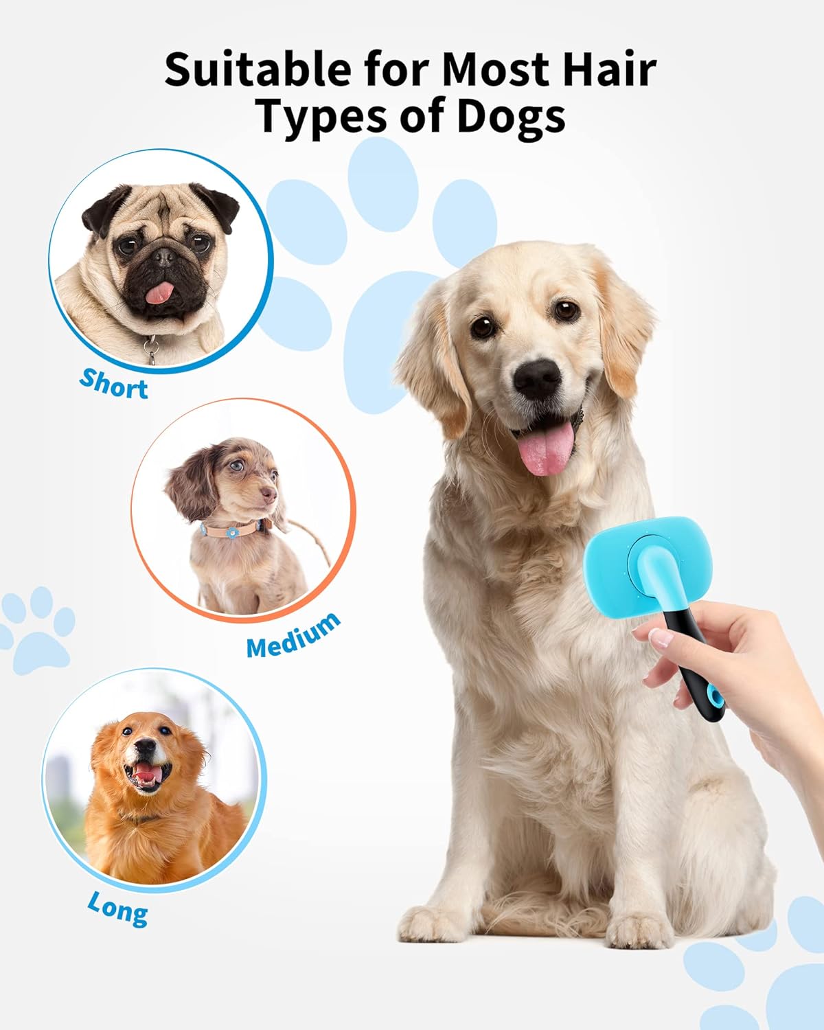 pet grooming brush - Pawlunexa