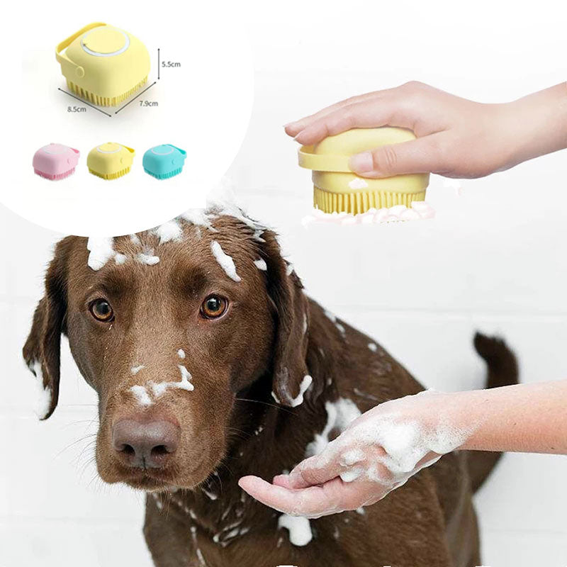 Silicone Dog Bath Massage Gloves - Pawlunexa