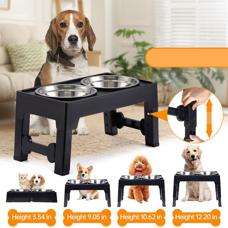 Pet Feeding Bowl with Neck Protection - Pawlunexa