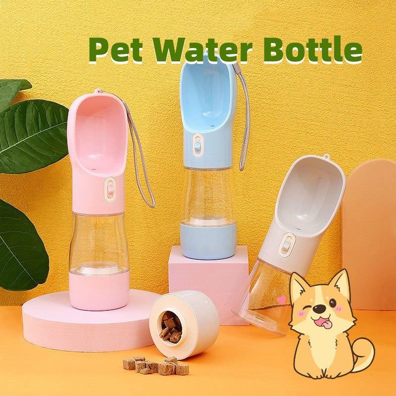 Pet Water Bottle for On-the-Go Hydration - Pawlunexa
