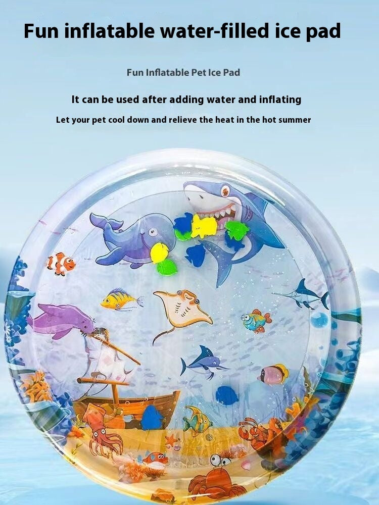 Summer Cooling Pet Water Bed - Pawlunexa