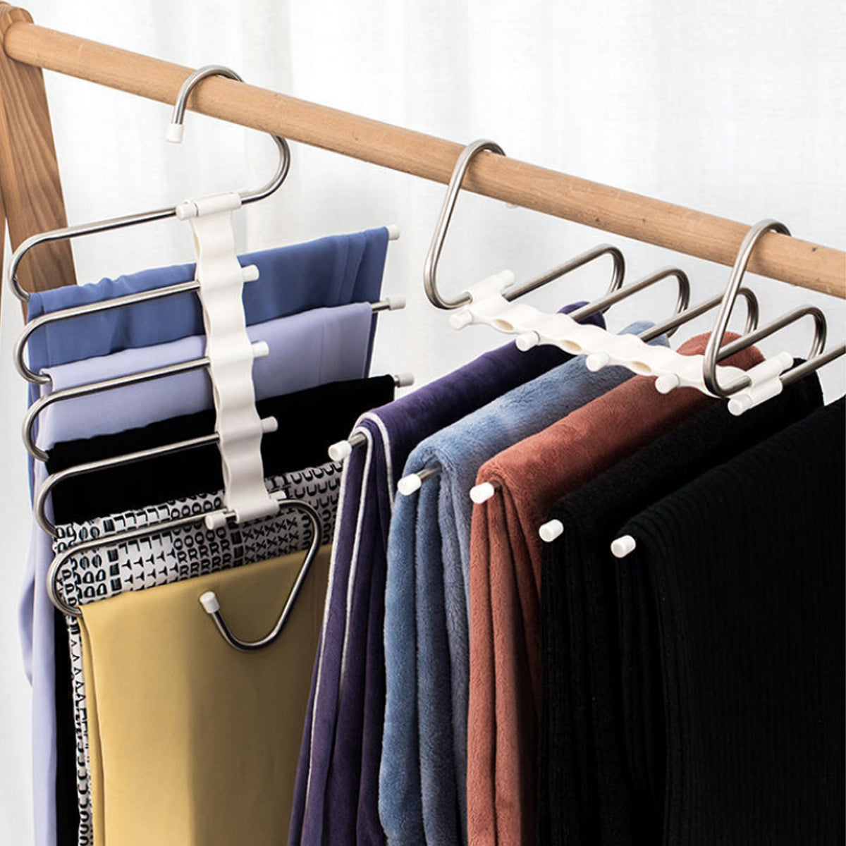 5-in-1 Multi-functional Wardrobe Hanger - Pawlunexa