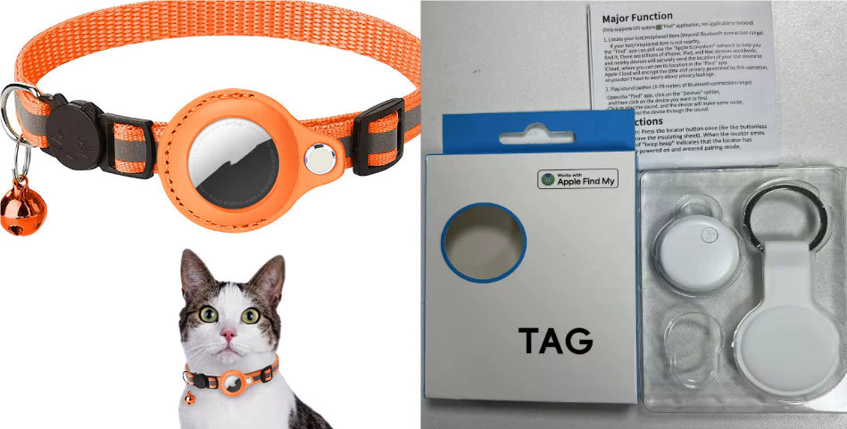 Reflective Waterproof AirTag Holder - Pawlunexa