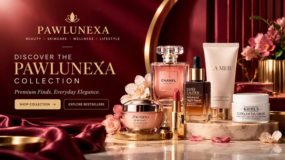 Luxury beauty and skincare products