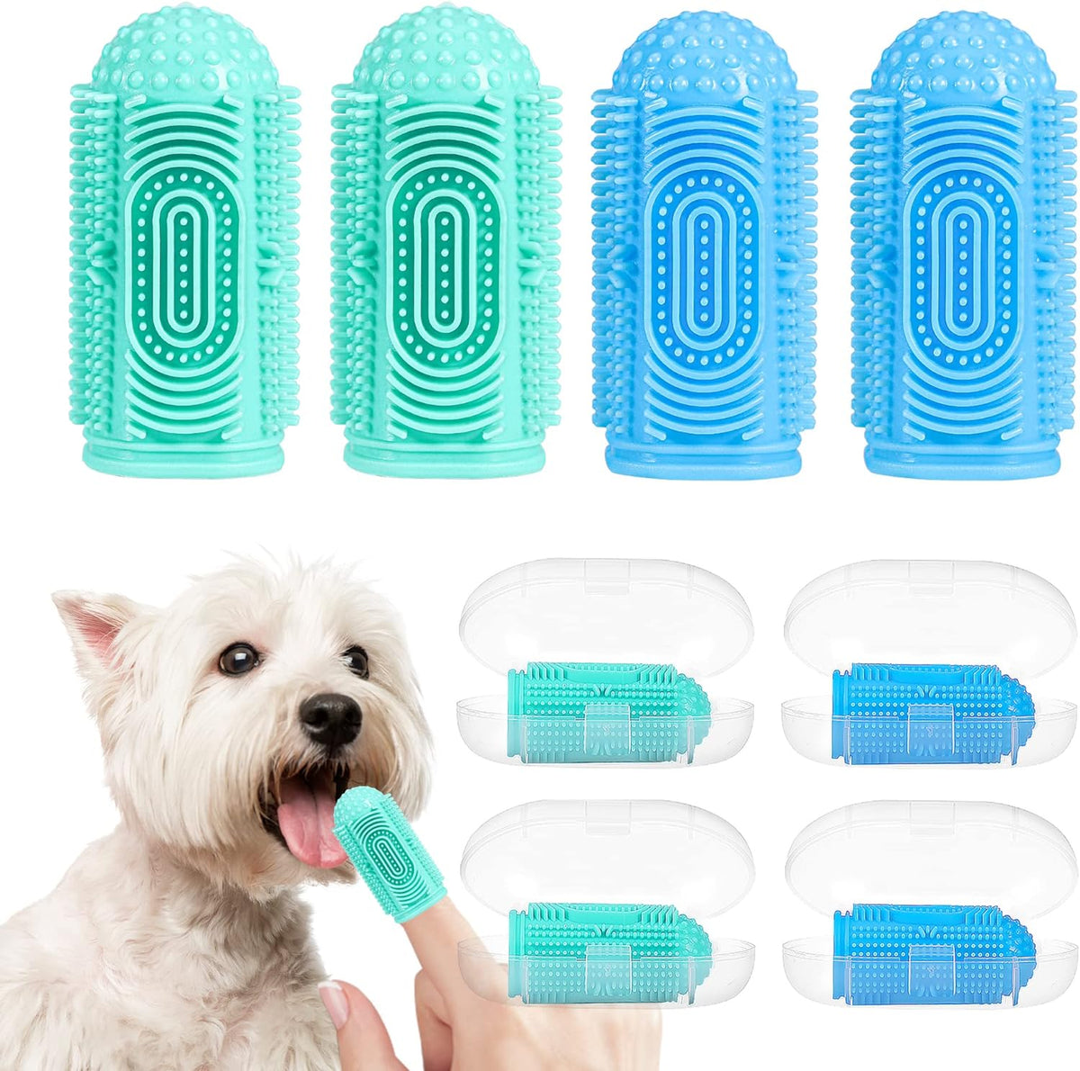 Dog Toothbrush Kit - Pawlunexa