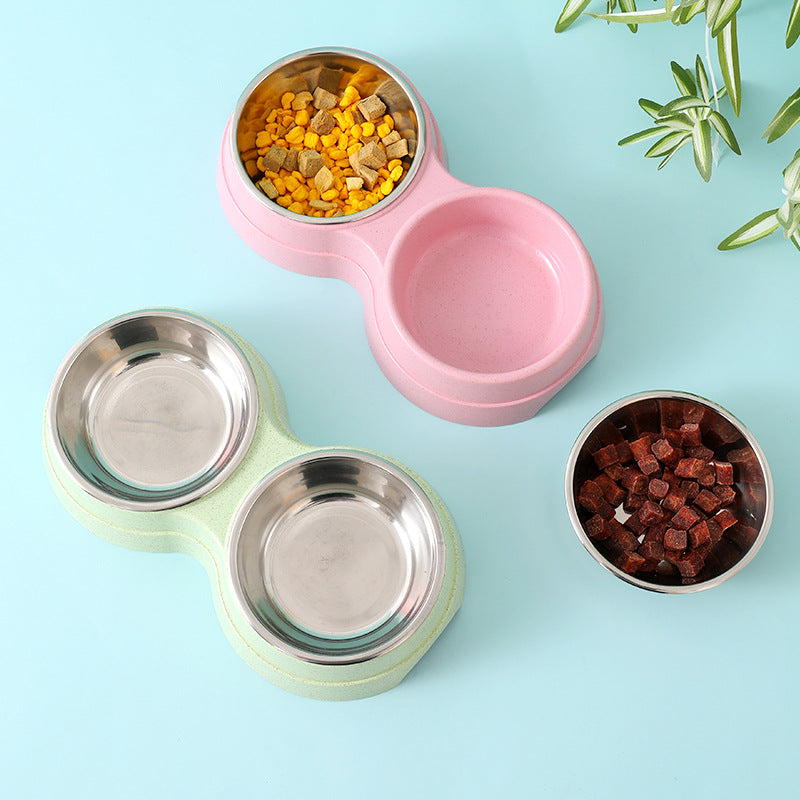 double pet bowls for dogs - Pawlunexa
