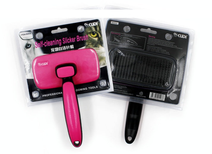 Curly Pet Hair Removal Comb - Pawlunexa