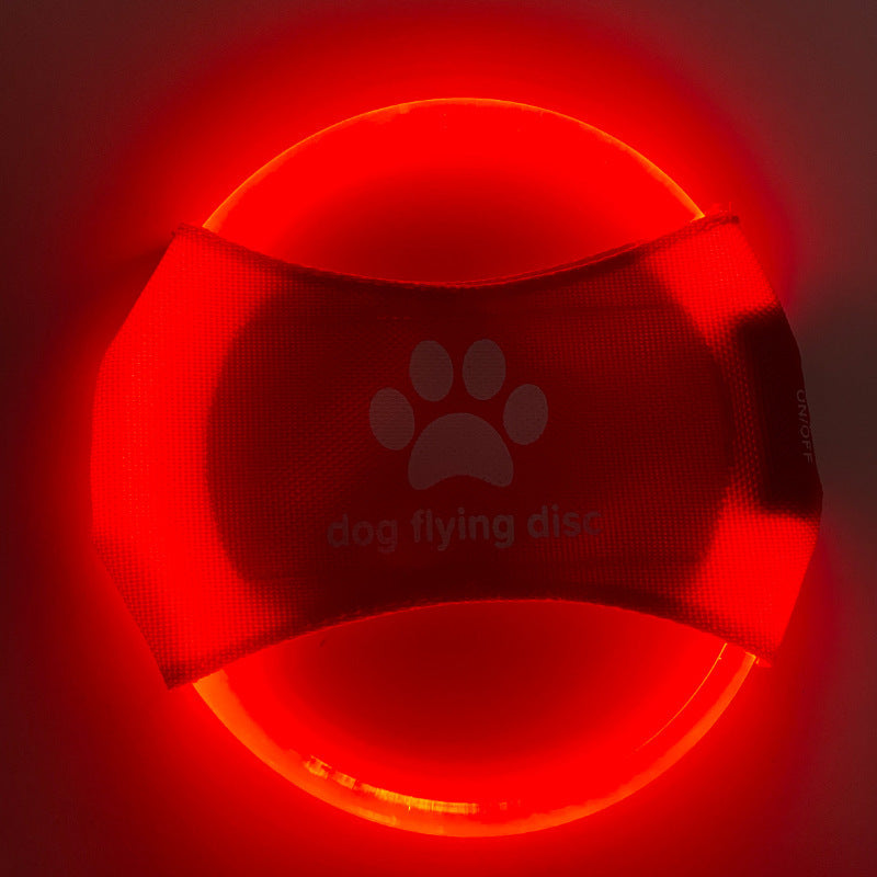LED Dog Flying Disc - Pawlunexa