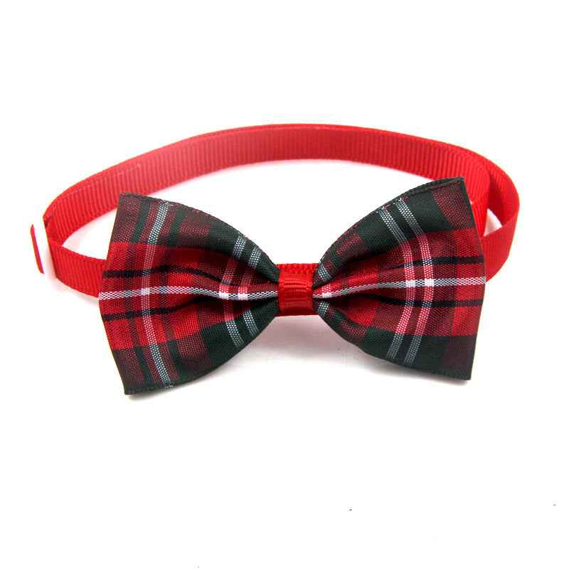 Fashionable Plaid Pet Scarf