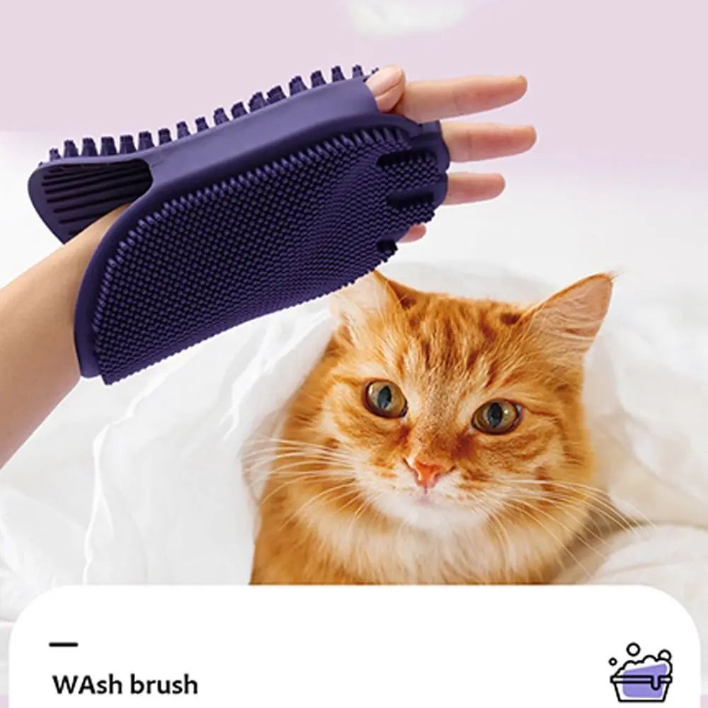 Massaging Pet Shampoo Brush - Pawlunexa