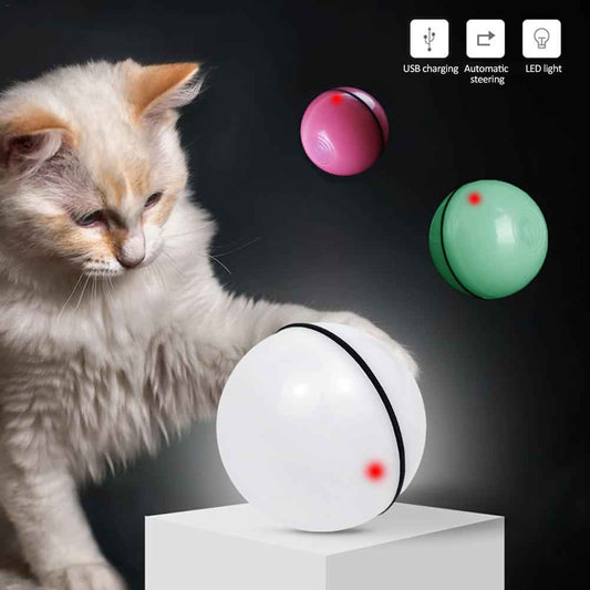 Interactive LED Cat Toy Ball