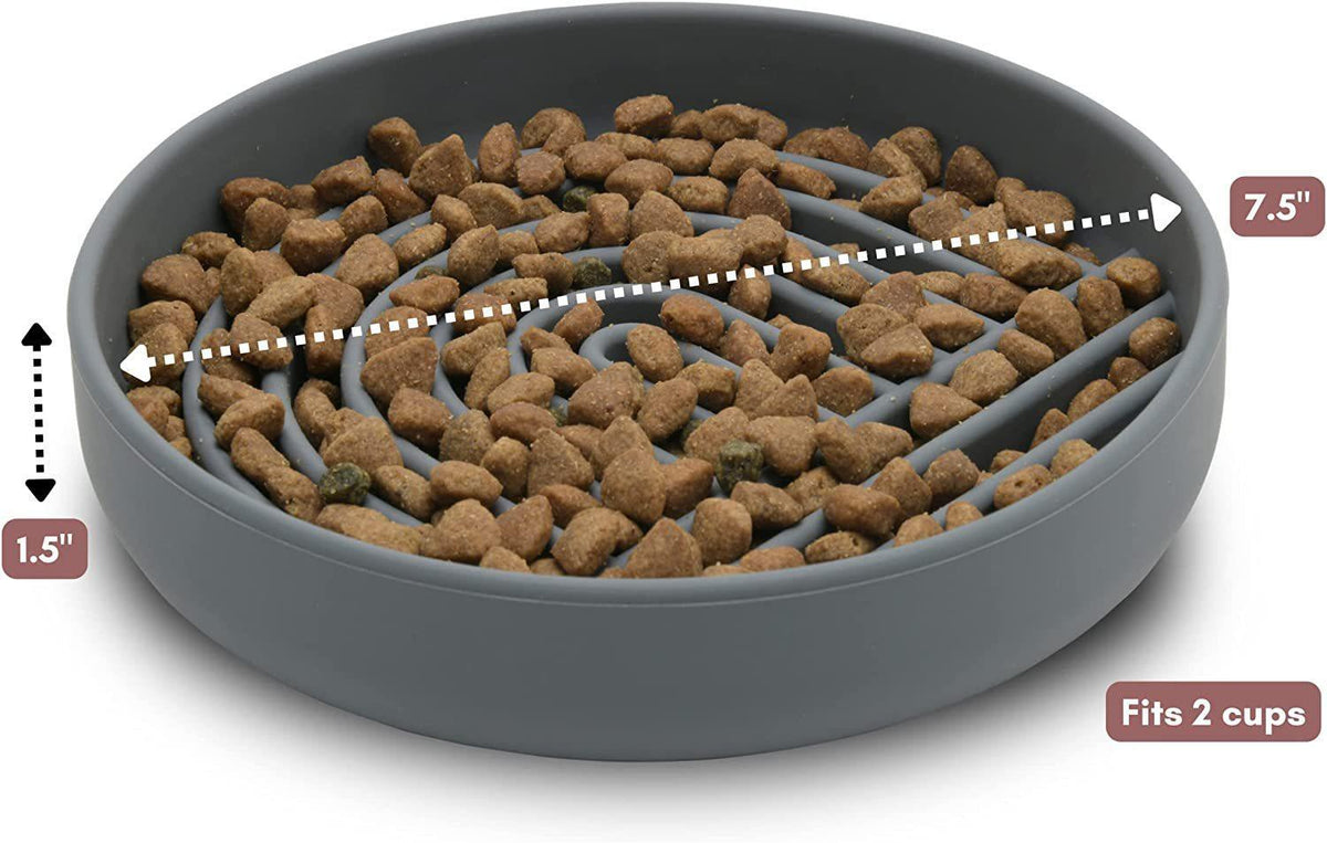 Non-Slip Pet Slow Feeding Bowl - Pawlunexa