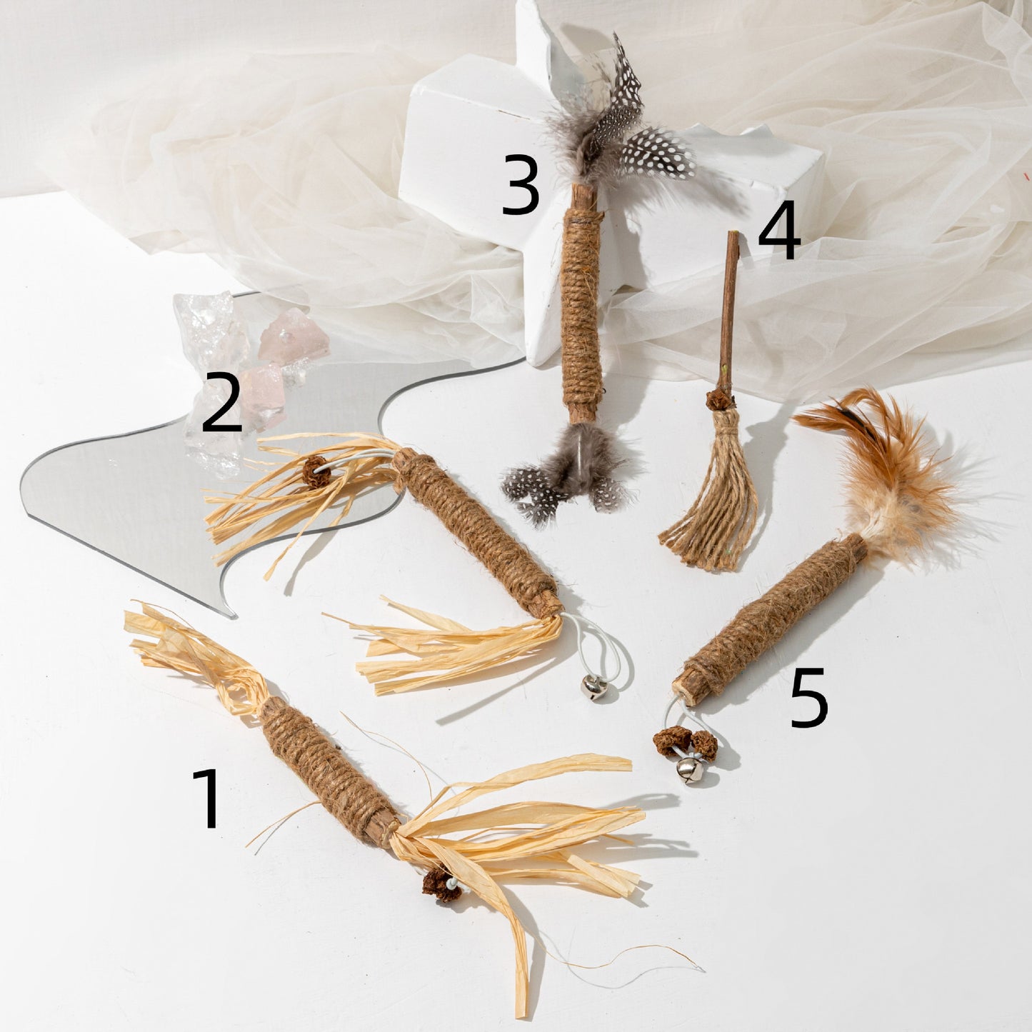 Wooden Catnip Chew Toys