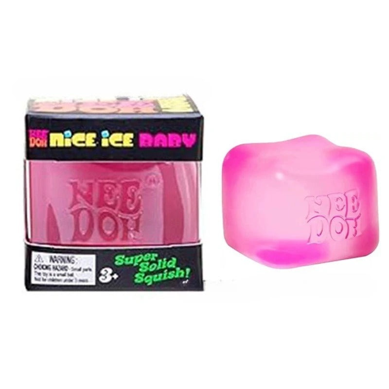 NeeDoh Nice Cube - Squishy Fidget Toy & Stress Relief by Schylling