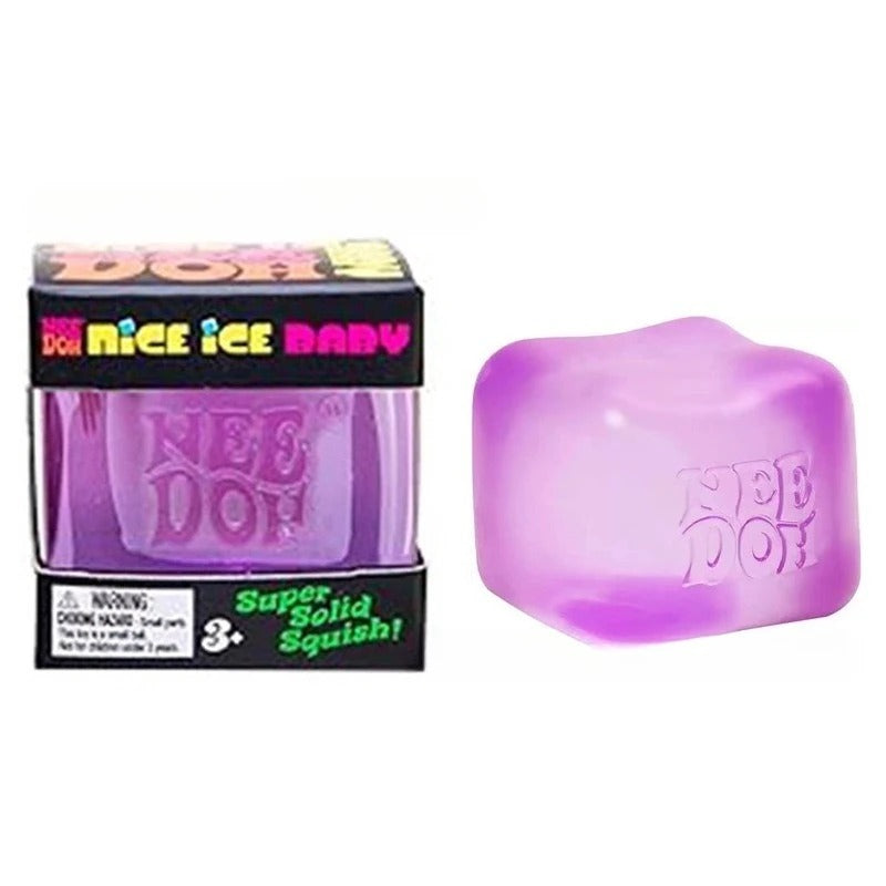 NeeDoh Nice Cube - Squishy Fidget Toy & Stress Relief by Schylling