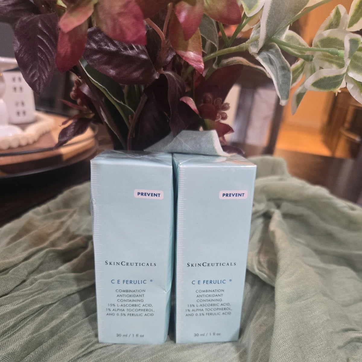 NEW SkinCeuticals C E Serum 1 fl oz Bottle Full Size Fresh lot of 2 Fit And Glow