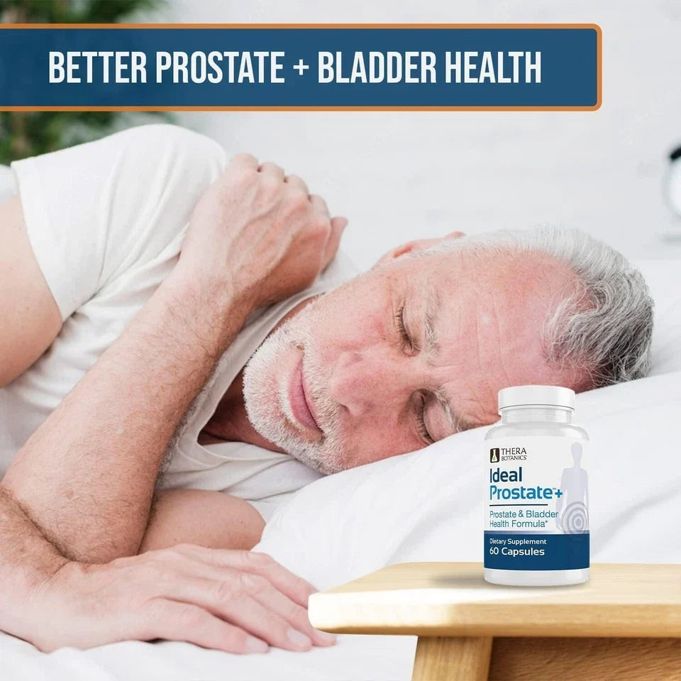 Advanced Men's Prostate Support by Ideal Prostate Plus with Saw Palmetto, Lycope Fit And Glow